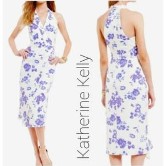 Katherine Kelly Floral Print Dress - Picture 1 of 13